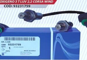 SENSOR DE OXIGENO CHEVROLET LUV / LUV DMAX / CORSA WIND