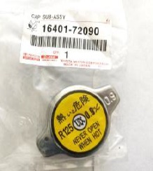 TAPA DE RADIADOR METALICO 9 BAR TOYOTA COROLLA / CAMRY / 4RUNNER