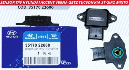 SENSOR TPS HYUNDAI ACCENT / GETZ / TUCSON / KIA RIO STYLUS / CARENS