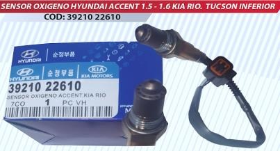 SENSOR DE OXIGENO HYUNDAI ACCENT-VERNA / KIA RIO-RIO XCITE
