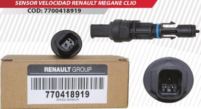 SENSOR DE VELOCIDAD RENAULT CLIO / MEGANE / TWINGO / LOGAN / SCENIC