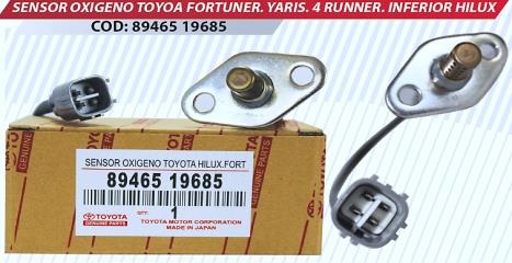 SENSOR DE OXIGENO TOYOTA YARIS / COROLLA / HILUX / FORTUNER