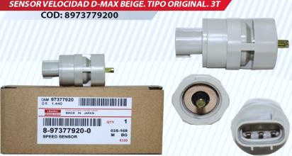SENSOR DE VELOCIDAD CHEVROLET ISUZU DMAX / ISUZU NPR - NKR - NQR (DIESEL)