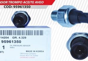 SENSOR DE PRESION DE ACEITE CHEVROLET AVEO / OPTRA / SPARK