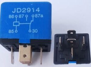 RELAY (RELE) DE LUCES UNIVERSAL 24VOLTIOS - 5 TERMINALES