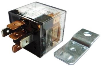 RELAY (RELE) UNIVERSAL 12 VOLTIOS 5 TERMINALES